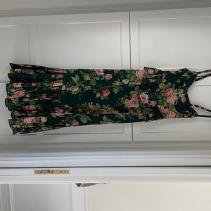 Reformation Felda Dress, Color: Belvedere, size 8